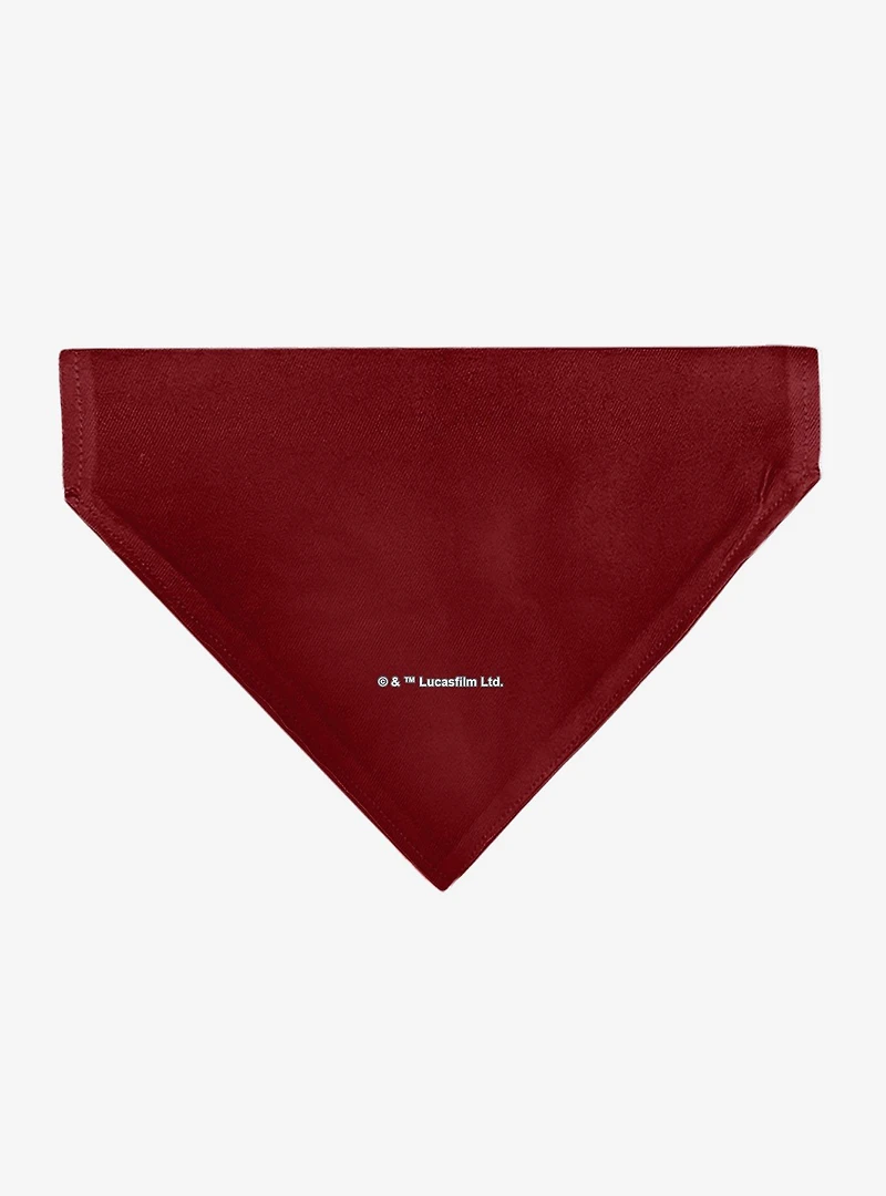 Star Wars Trooper Text and Stormtrooper Pop Art Slip On Collar Pet Bandana - Bandana Only