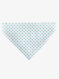 Disney Lilo and Stitch Stitch Winking Pose and Polka Dots Slip On Collar Pet Bandana - Bandana Only