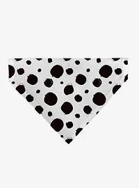 Disney 101 Dalmatians Cruella Spots Slip On Collar Pet Bandana - Bandana Only