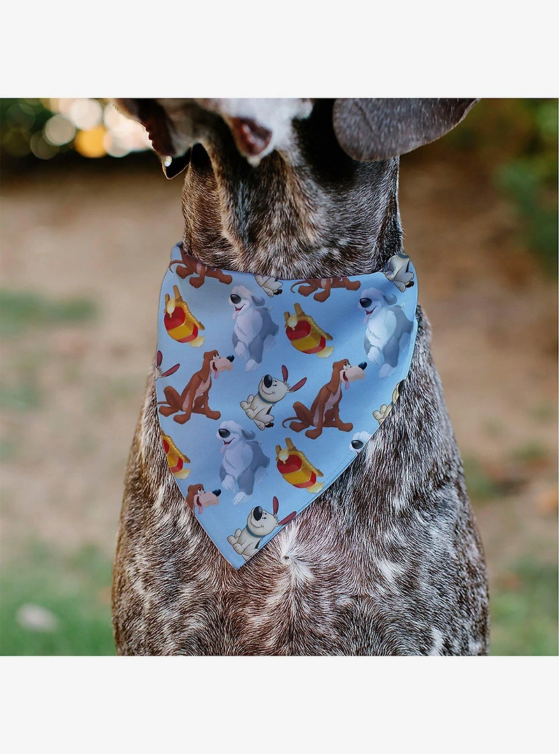Disney Princess Dogs Group Collage Paws Slip On Collar Pet Bandana - Bandana Only