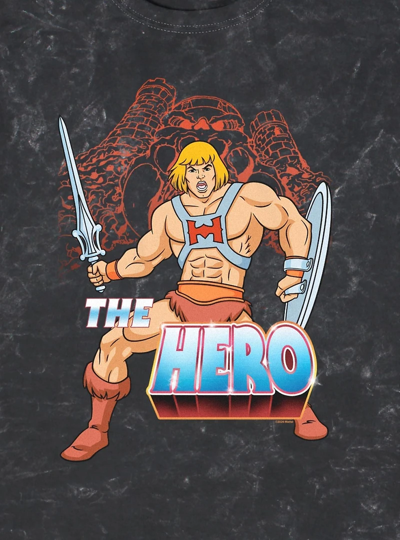Masters Of The Universe He-Man Hero Mineral Wash T-Shirt