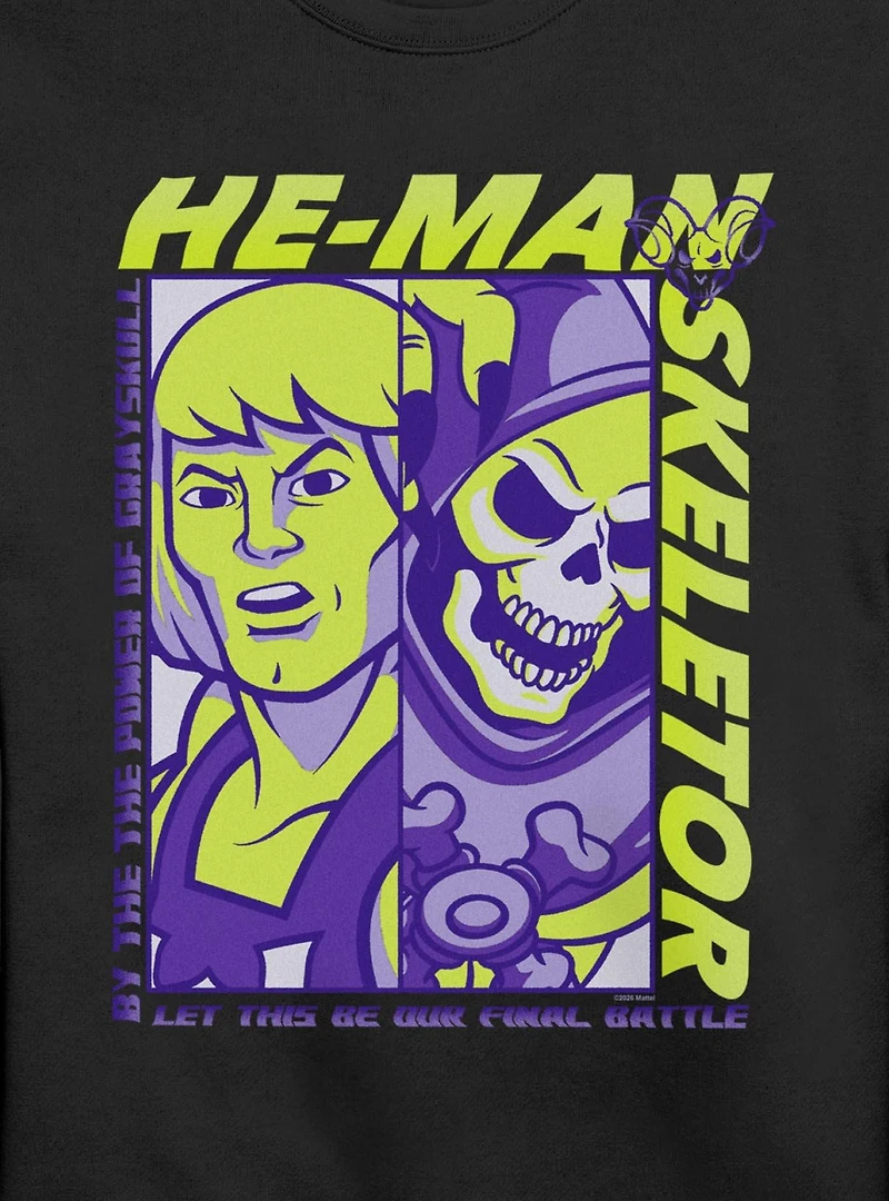 Masters Of The Universe He-Man & Skeletor Split Sweatshirt