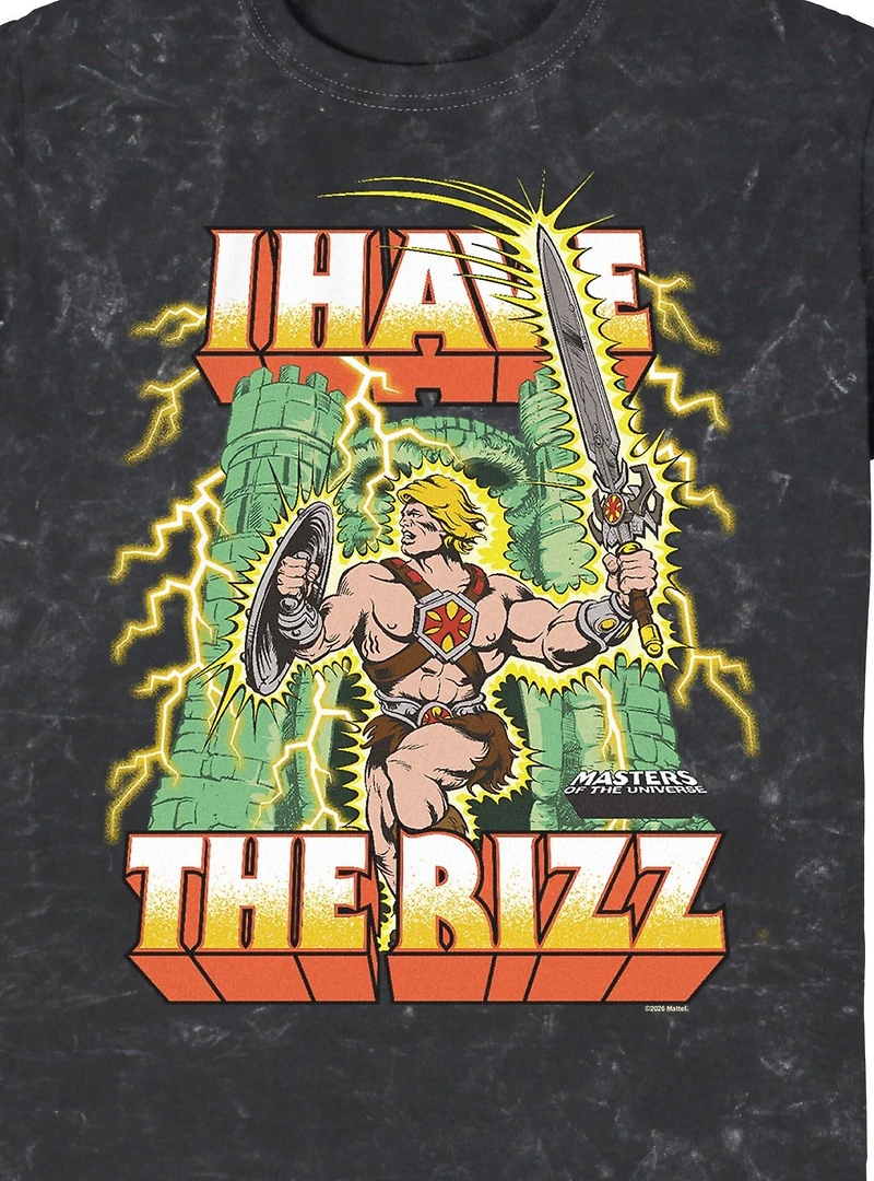 Masters Of The Universe He-Man Rizz Mineral Wash T-Shirt