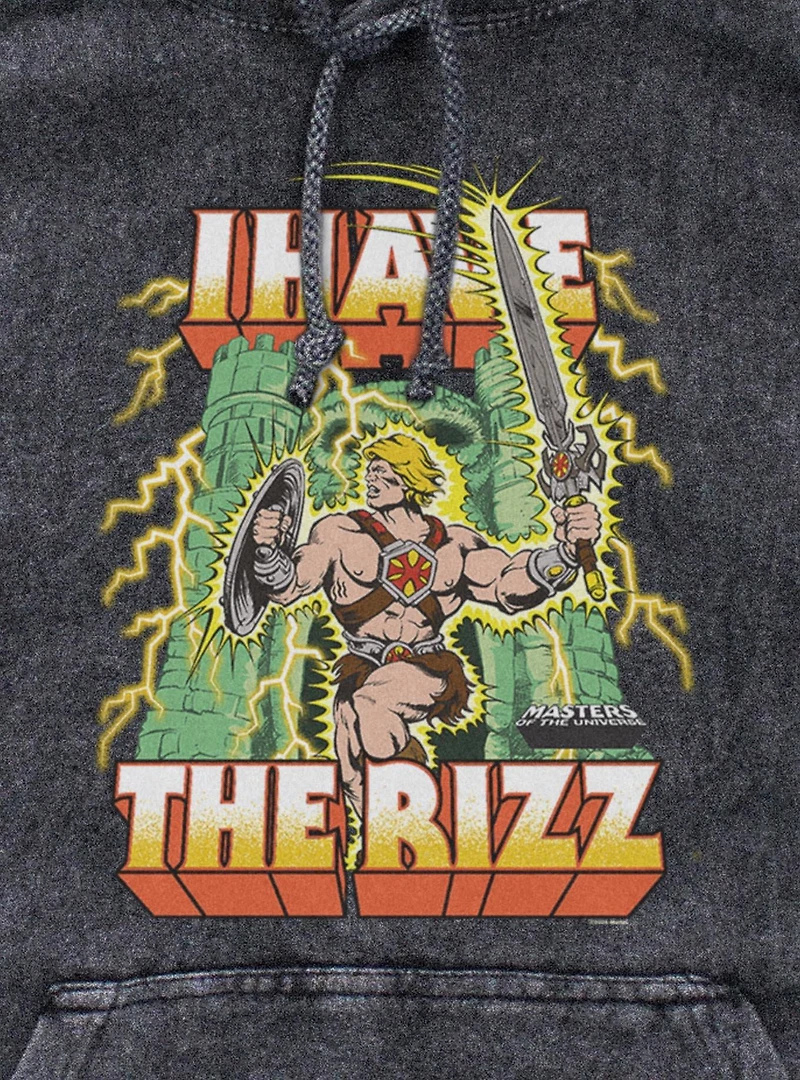 Masters Of The Universe He-Man Rizz Mineral Wash Hoodie