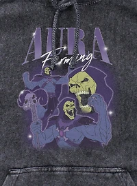 Masters Of The Universe Skeletor Aura Mineral Wash Hoodie