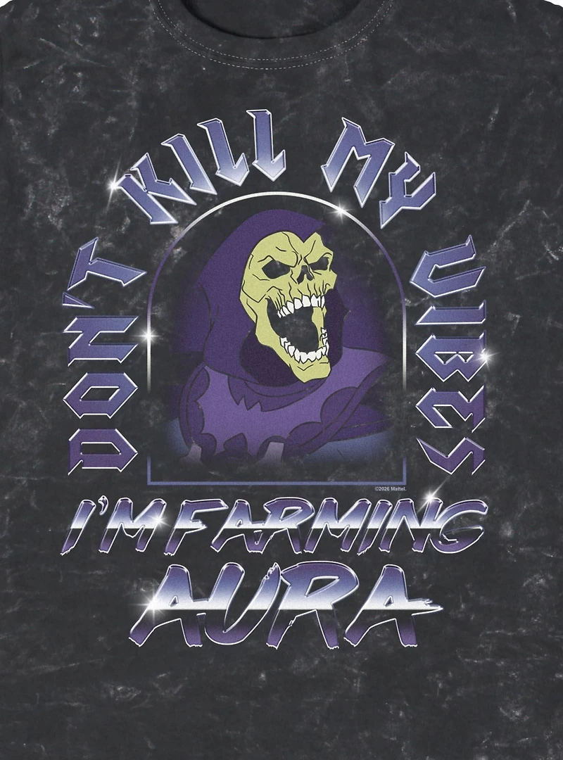 Masters Of The Universe Skeletor Vibes Mineral Wash T-Shirt