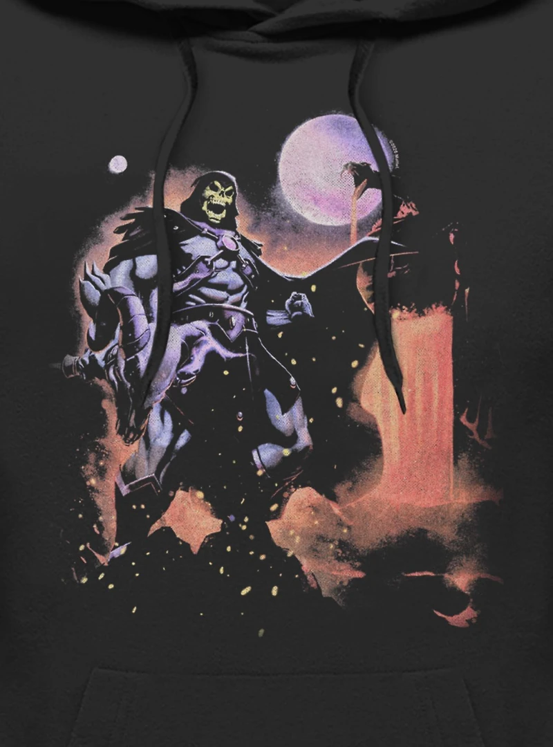 Masters Of The Universe Skeletor Full Moon Poster Hoodie