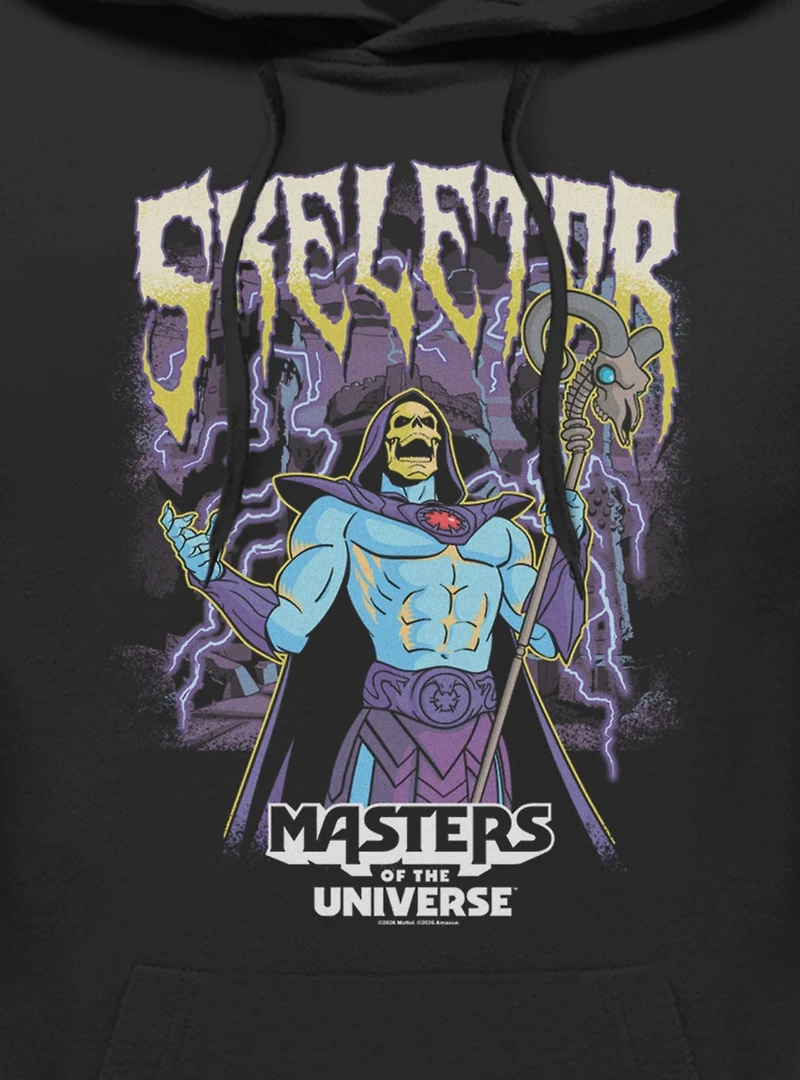 Masters Of The Universe Skeletor Power Lightning Hoodie