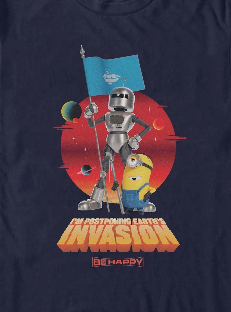 Minions I'm Postponing Earth's Invasion T-Shirt