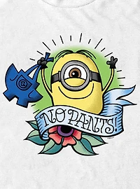 Minions No Pants Tattoo Style T-Shirt