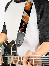 The Lost Boys David Pose Stacked and Title Logo Guitar Strap