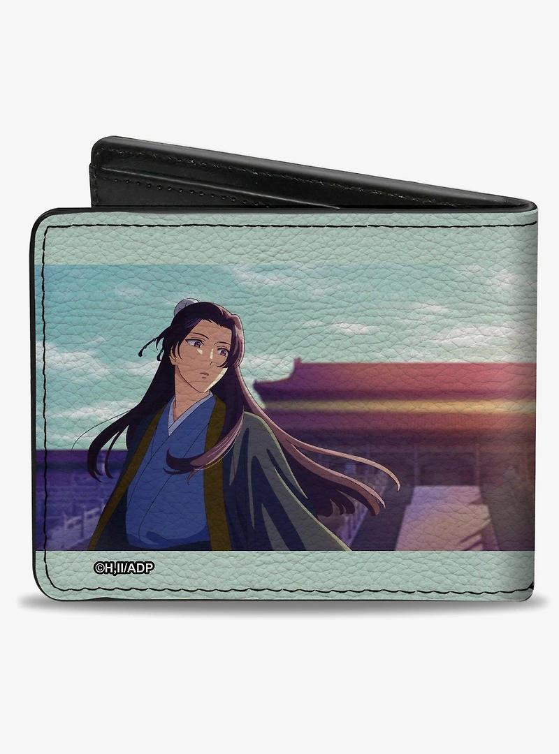 The Apothecary Diaries Jinshi Pose and Title Logo Bifold Wallet