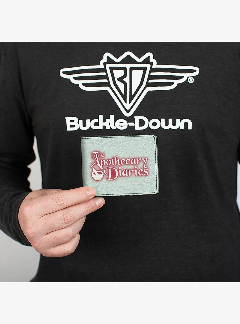 The Apothecary Diaries Jinshi Pose and Title Logo Bifold Wallet