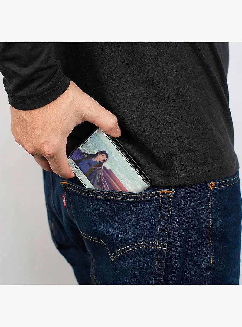 The Apothecary Diaries Jinshi Pose and Title Logo Bifold Wallet