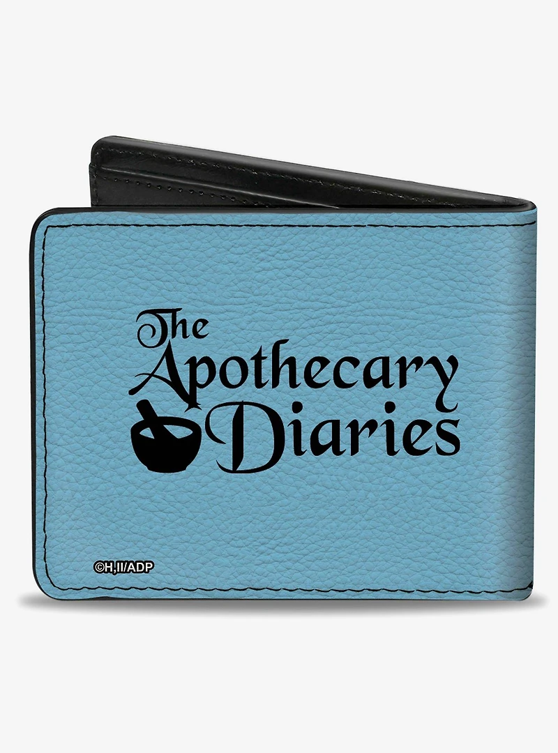 The Apothecary Diaries Lady Lihua Wise Consort Pose Blue Bifold Wallet