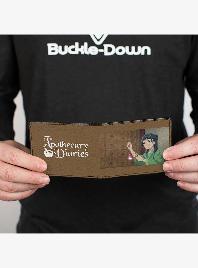The Apothecary Diaries Mamao Pose and Title Logo Bifold Wallet