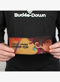 Toilet Bound Hanako-Kun Silencing Scene Close Up and Logo Bifold Wallet