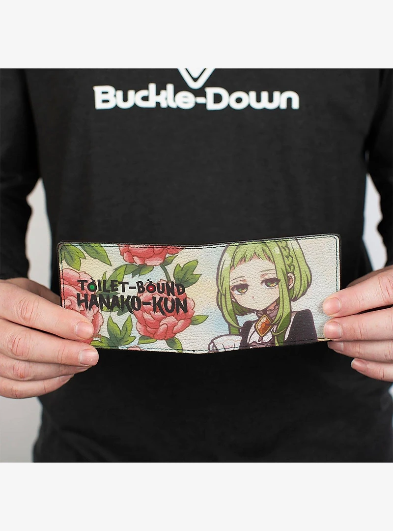 Toilet Bound Hanako-Kun Sakura Garden Tea Party Pose Bifold Wallet