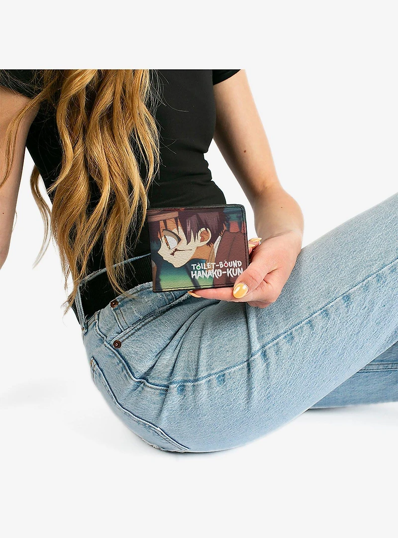 Toilet Bound Hanako-Kun Nene and Hanako-Kun Scene Bifold Wallet