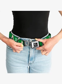 Black Butler Herman Greenhill Pose and Title Seatbelt Buckle Belt