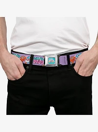 The Amazing World of Gumball Group Hug Characters Pose Seatbelt Buckle Belt