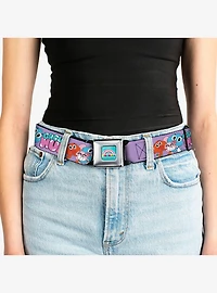 The Amazing World of Gumball Group Hug Characters Pose Seatbelt Buckle Belt