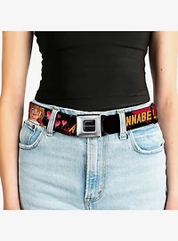 Annabelle Miss Me Doll Face Pose Seatbelt Buckle Belt