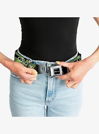 Annabelle Pose and Blocks Seatbelt Buckle Belt