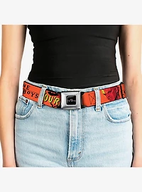 The Lost Boys You're Just My Blood Type David Pose Seatbelt Buckle Belt