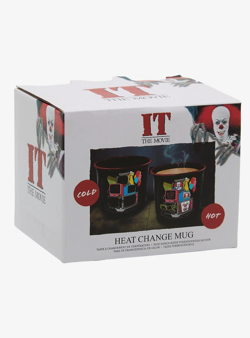 IT: The Movie Pennywise Televisions Heat Change Mug