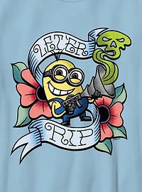 Minions Let'er Rip Tattoo StyleYouth T-Shirt