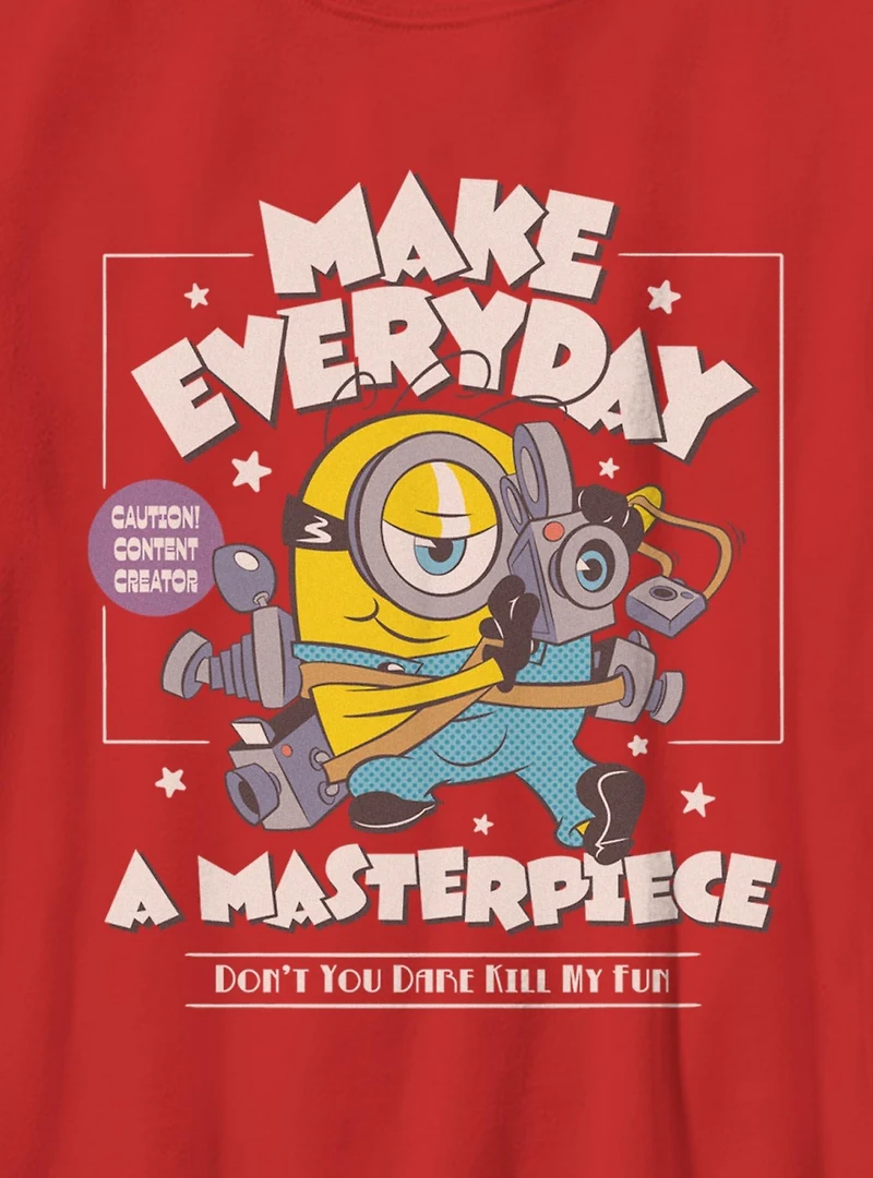 Minions Make Everyday A Masterpiece Youth T-Shirt