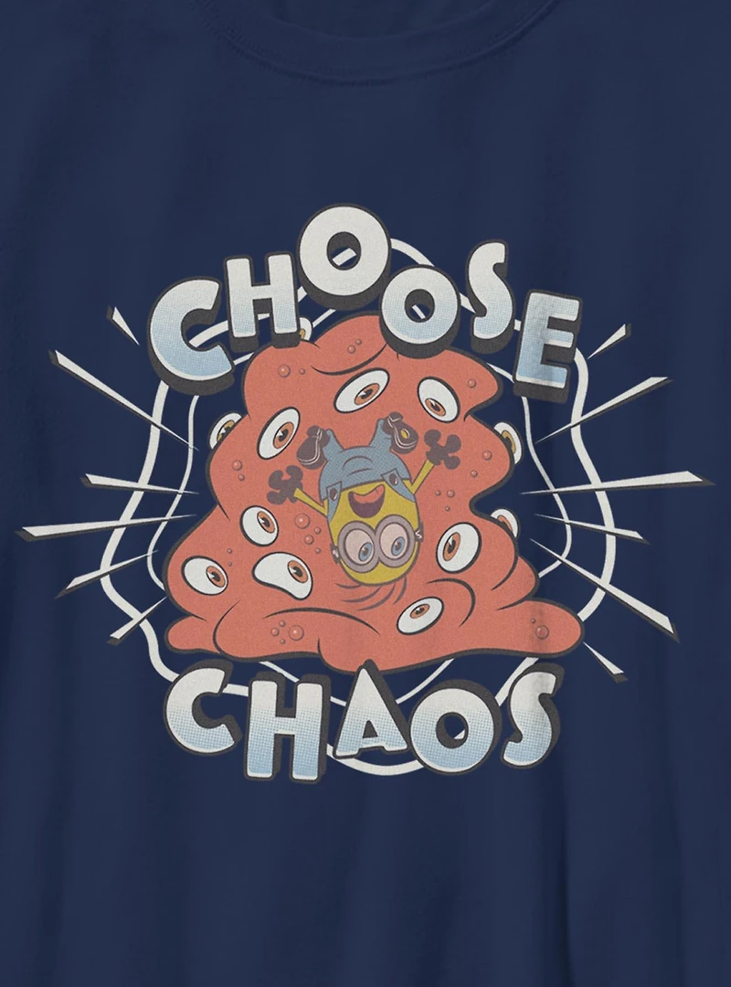 Minions Choose Chaos Youth T-Shirt