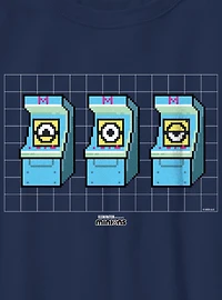 Minions 8Bit Arcade Games Youth T-Shirt