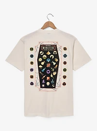 Universal Monsters Dark Zodiac Coffin Icons T-Shirt - BoxLunch Exclusive