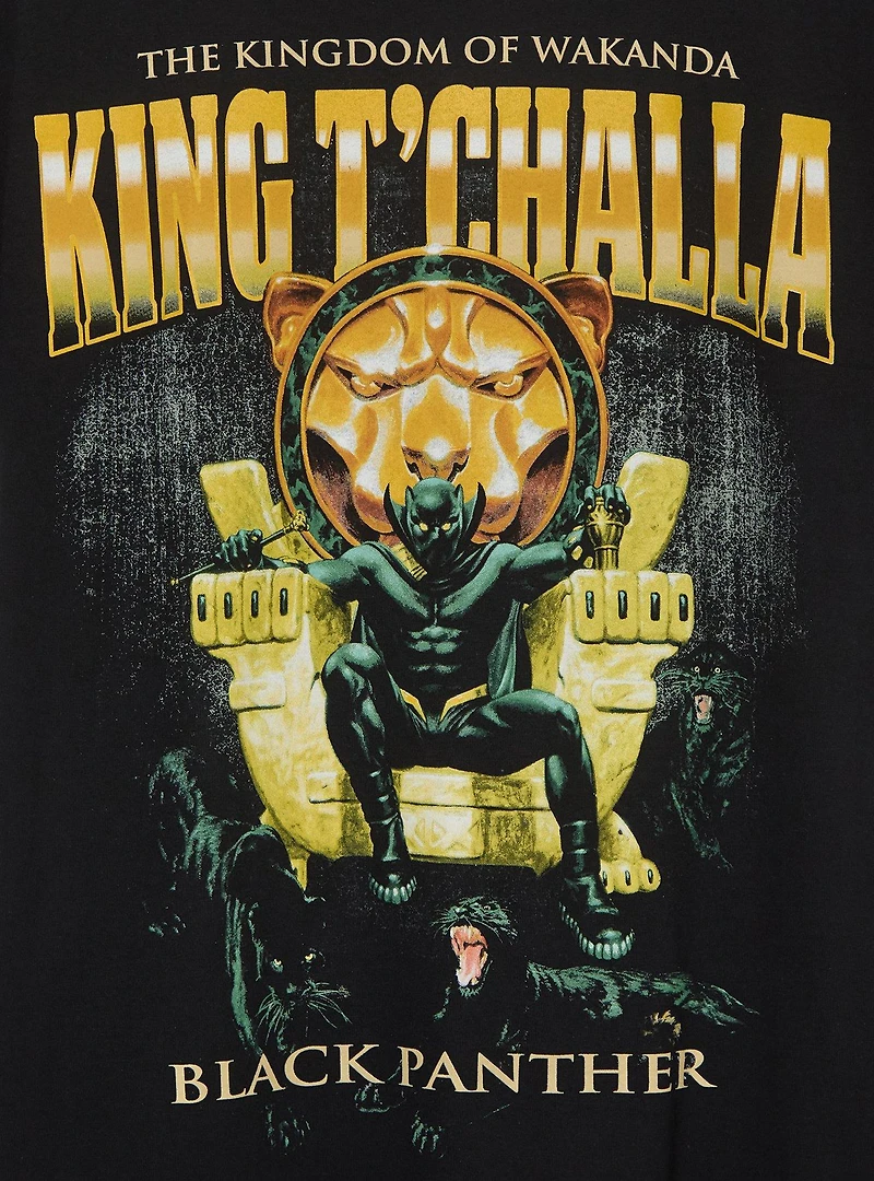 Marvel Black Panther King T'Challa T-Shirt - BoxLunch Exclusive