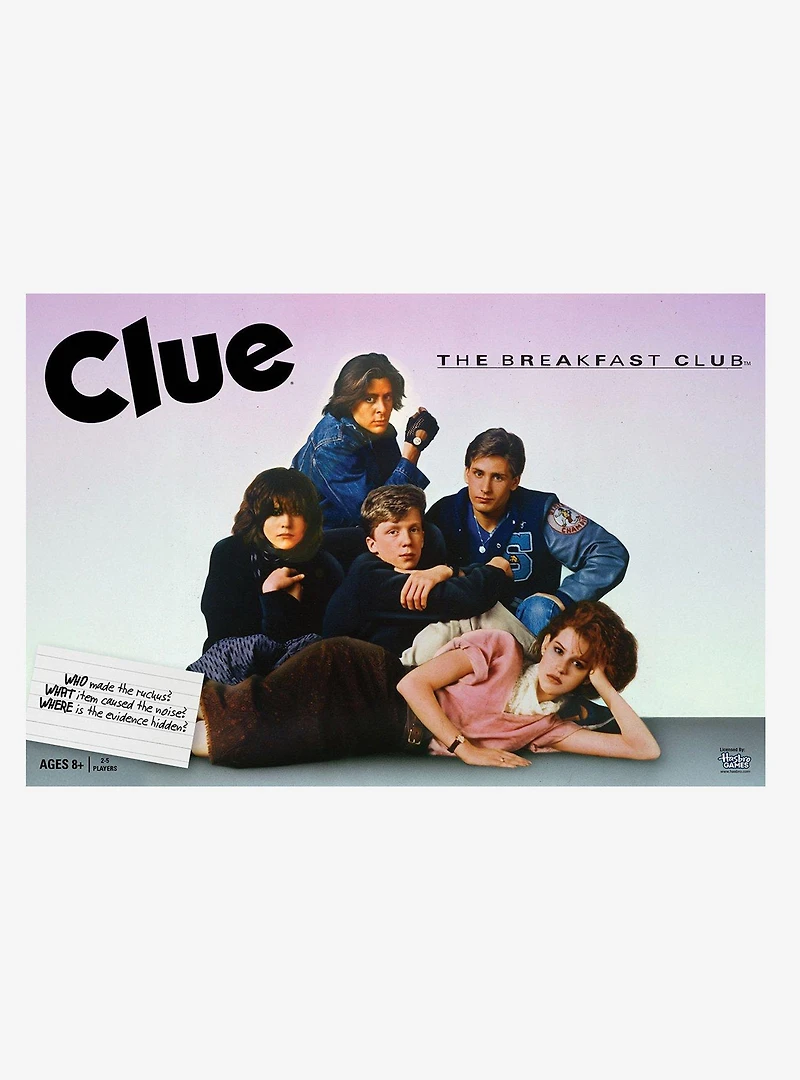 The Breakfast Club Clue Game