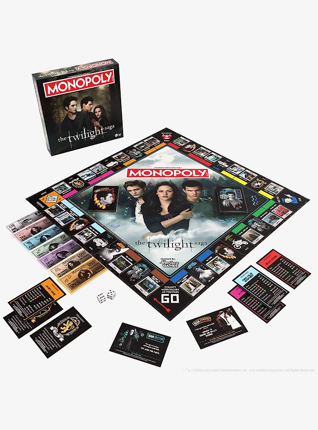 The Twilight Saga Monopoly Board Game
