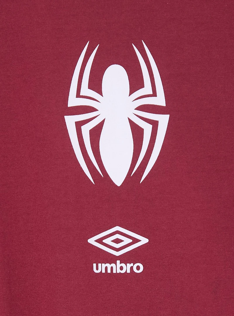 Marvel Spider-Man x Umbro Boxy Fit T-Shirt — BoxLunch Exclusive