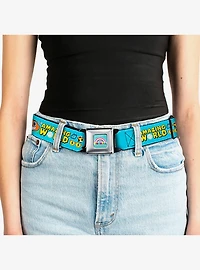 The Amazing World Gumball and Darwin Icons Youth Youth Seatbelt Buckle Belt