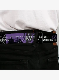 The Conjuring Evil Loves Innocence Youth Seatbelt Buckle Belt