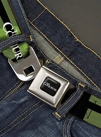 The Conjuring Annabelle Pose and Blocks Youth Seatbelt Buckle Belt