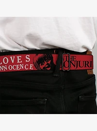 The Conjuring Evil Loves Innocence Annabelle Youth Seatbelt Buckle Belt