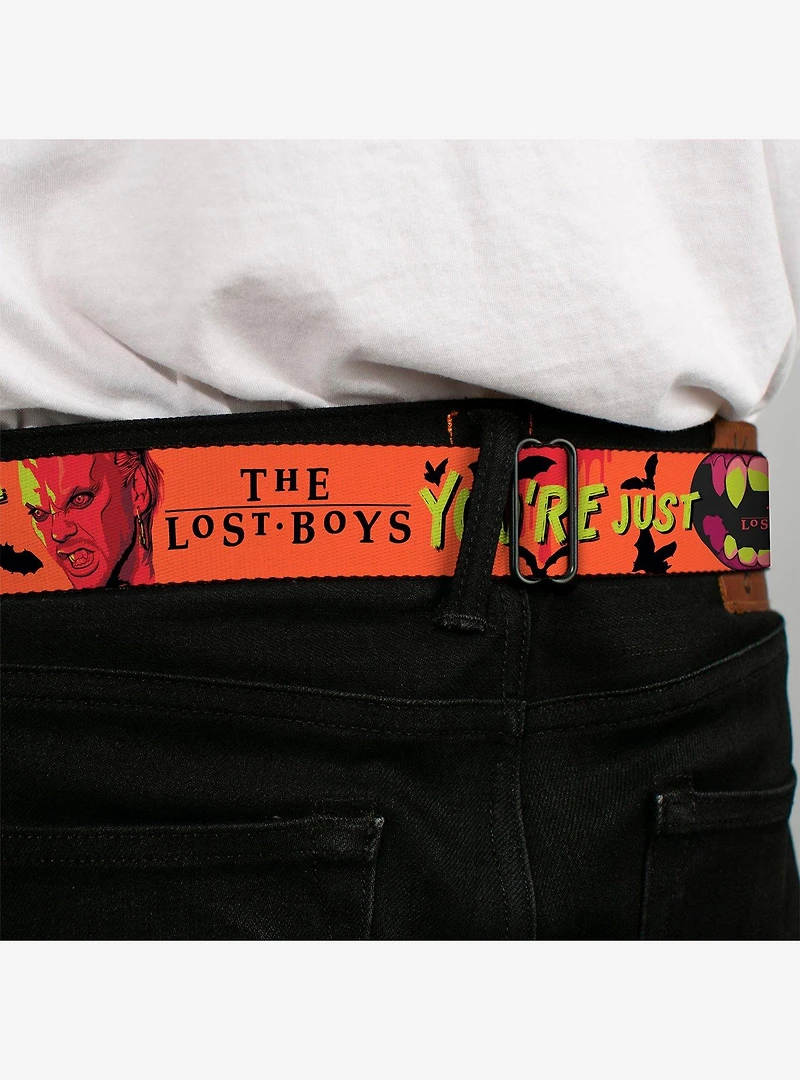 The Lost Boys You're Just My Blood Type David Pose Youth Seatbelt Buckle Belt