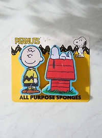 Peanuts Snoopy & Charlie Brown Sponge Set