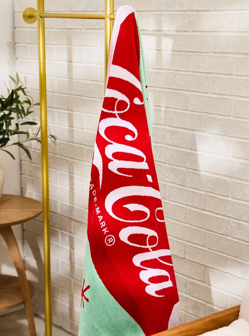 Coca-Cola Stars Retro Beach Towel