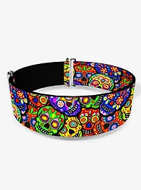 Thaneeya McArdle Colorful Calaveras Stacked Multi Cinch Belt