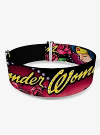 DC Comics Wonder Woman Roses Strength And Beauty Cinch Belt