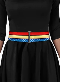 DC Comics Wonder Woman Stripe Stars Cinch Belt