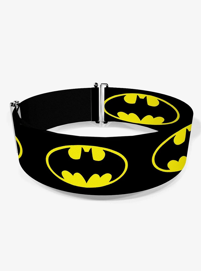 DC Comics Batman Shield Yellow Cinch Belt